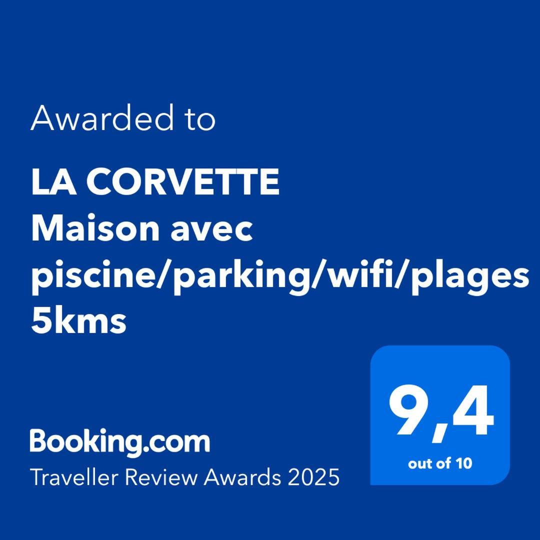 La Corvette Maison Avec Piscine/parking/wifi/plages 5kms Holiday home *